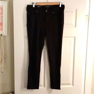 NINE WEST Black skinny stretch pants